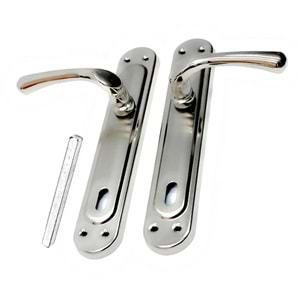 Kapı Kolu Kumru Nikel Saten Oda Kolu