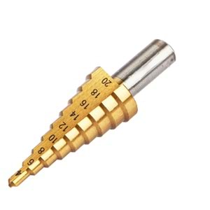 Matkap Ucu Kademeli 4-20 Mm Meşem Sac Delme