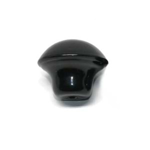 Mantar Düğme Siyah PK100 Mobilya Mutfak Çekmece Dolap Kulpu Kapak Kulpu