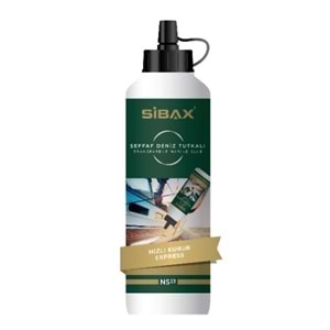 Deniz Tutkalı Sibax Ns33 500 Gr Sibax Şeffaf Ekspres Deniz Tutkalı Gemici Tutkalı