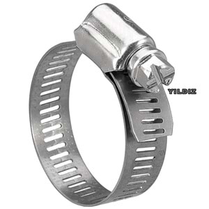 Metal Kelepçe10 Mm 20-30 R&B Marka Metal Kelepçe Ayarlanabilir Metal Kelepçe