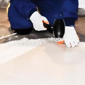 Tokmak 70 Mm Kauçuk Tokmak Fayans Fayansçı Tokmağı Çekiç Seramik Karo Döşeme Parke Tadilat 70’lık Siyah