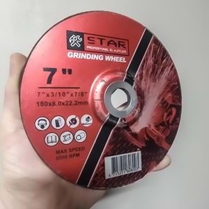 Taşlama Taşı Star 180*8 Mm