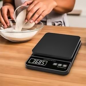 Dijital Hassas Terazi 5 Kg Mutfak Terazisi