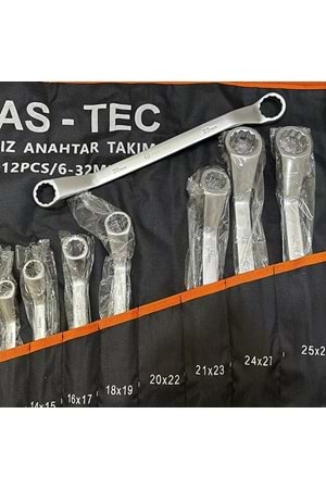 Anahtar Takımı Yıldız 12 Parça Has-Tec