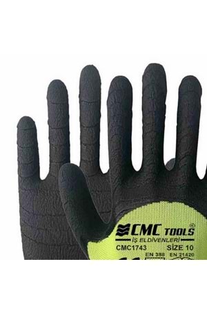 Eldiven Pütürlü Soft Eldiven 3/4 Yeşil