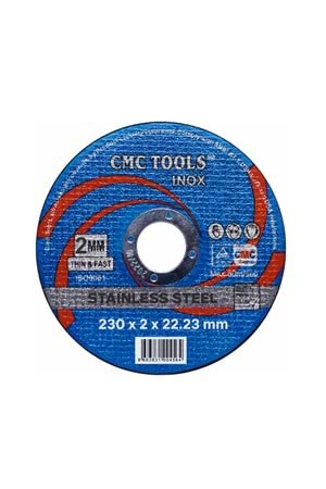 İnox Kesici Taş 230*2.0 Cmc Tools