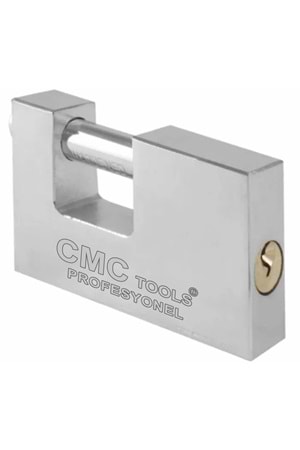 Asma Kilit Cmc Yassı Kilit 80 Mm Asma Kilit Kayar Milli Kilit