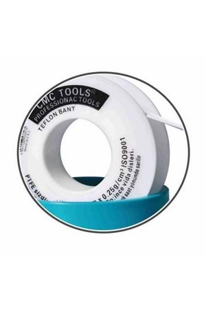 Teflon Bant Küçük 8 Mt X 12mm