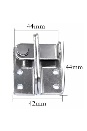 Kuzine Mandalı 44x42 mm Bahçe Dolap Kilidi Kilit Takılabilir