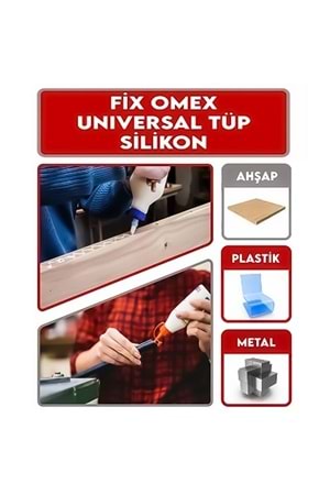 Tüp silikon 50 Gr Şeffa Tüp Silikon