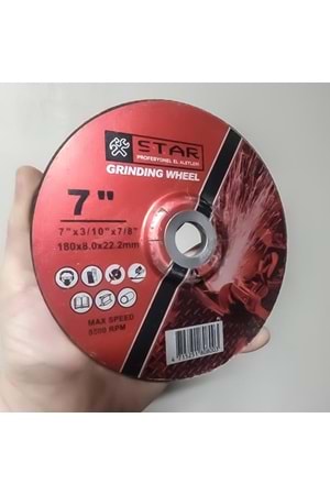 Taşlama Taşı Star 180*8 Mm