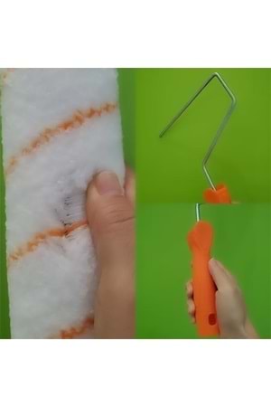 Rulo Boya Rulosu 25 Cm İzmir Fırça Extra Saten Boya Rulosu İç ve Dış Boya Rulosu