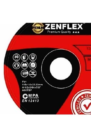 İnox Kesici Taş 115*1 Zenflex