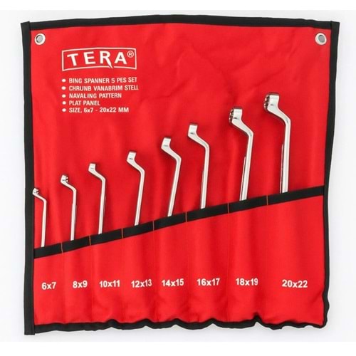 Anahtar Takımı Yıldız 8 Parça TERA PRO
