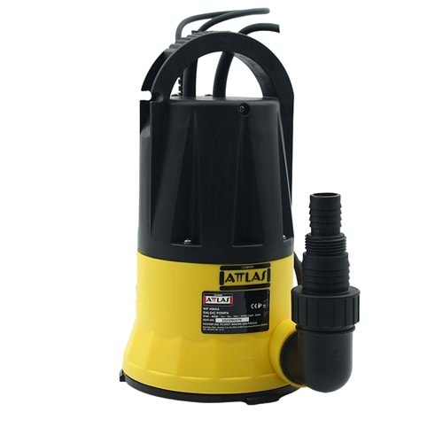 Attlas WP 400 AS Aqua Sensörlü Temiz Su Dalgıç Pompası 400W