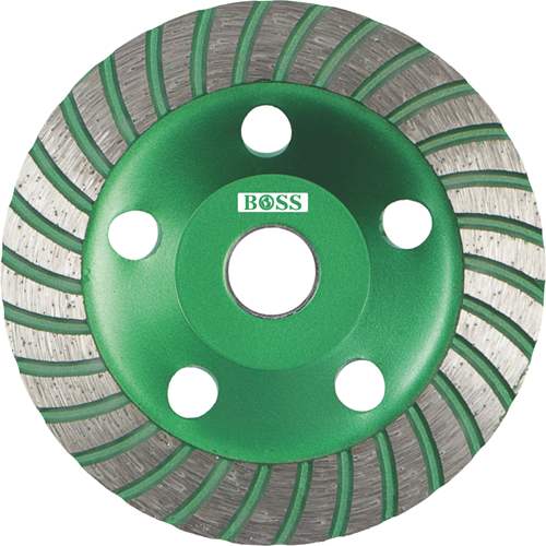 Elmaslı Beton Taşlama Kupası 100 mm
