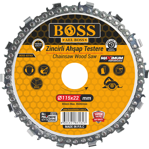 Zincirli Ahsap Testere 180*22-23