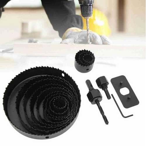 Buat Açma Seti 8 Parça Panç Seti Ahşap