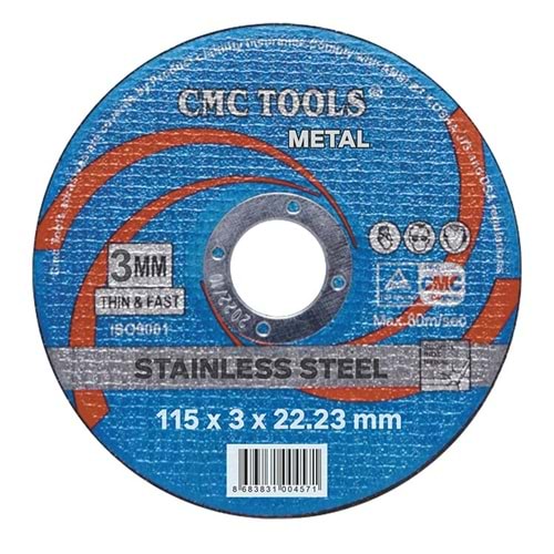 Kesici Taş 115*3.0 Cmc Tools Metal Kesici Taş Canavar Taşı Metal Canavar Taşı