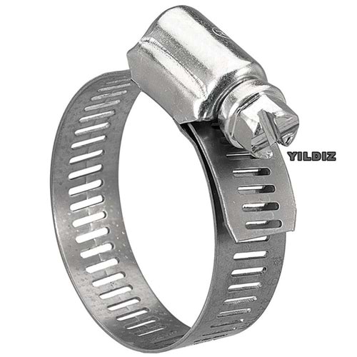 Metal Kelepçe Emka 8 Mm 13-19 Metal Hortum Kelepçesi