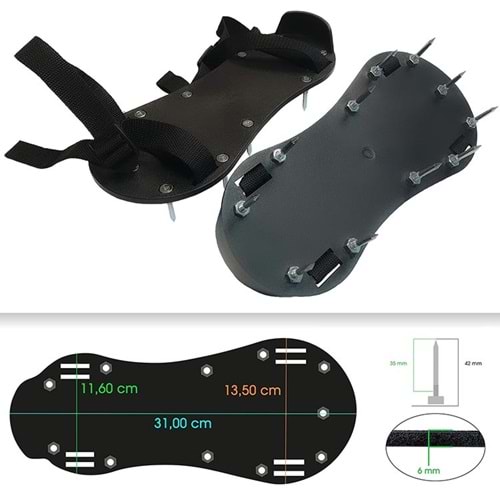 Epoksi Ayakkabısı Profesyonel Çivili Ayakkabı Tırnak Ayakkabısı Tırnak Tabanı Yüksek Kaliteli