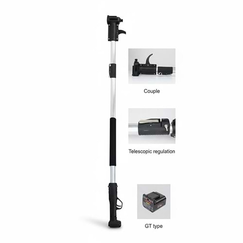 Teleskopik Uzatma Çubuğu 2 m 2 Kademeli Budama Makası Uyumlu