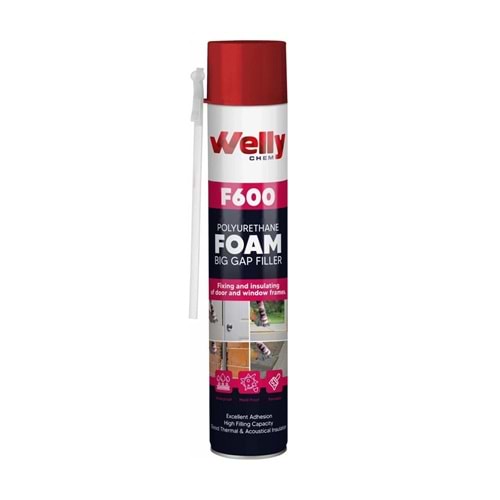 Welly Pu Köpük 600 Ml