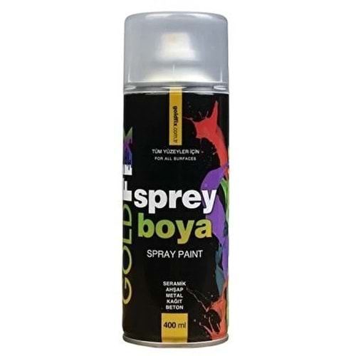 Sprey Boya Goldfix Kırmızı 400 Ml