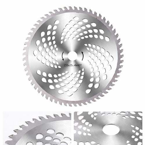 Tırpan Testeresi 40T Silver 255x25,4 mm IBL-TA15