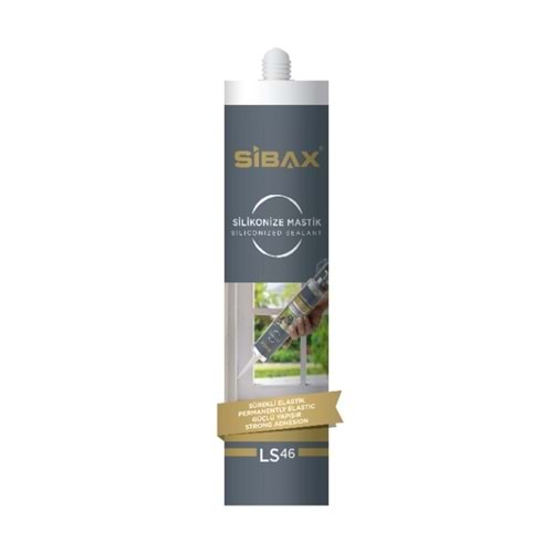 Mastik Sibax Ls46 Sibax Silikonize Mastik 450 Gr Antrasit