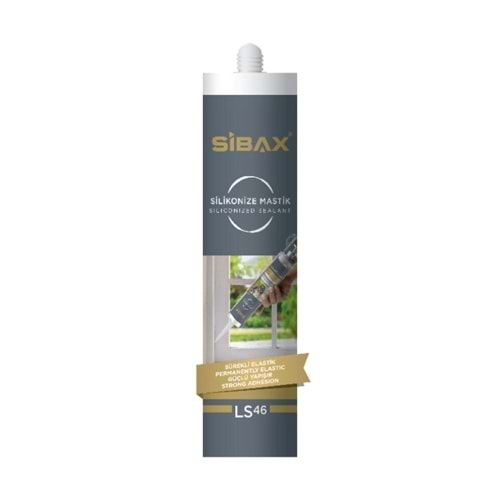 Mastik Sibax Ls46 Sibax Silikonize Mastik 450 Gr Şampanya