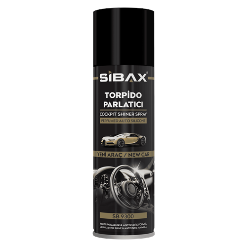 Sibax Torpido Parlatıcı Sprey Yeni Araç İçin 220ML SB9300