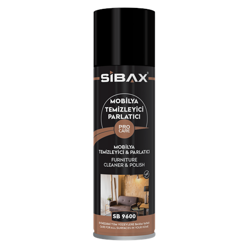 Sibax SB9600 Mobilya Temizleyici ve Parlatıcı Sprey 250 ML