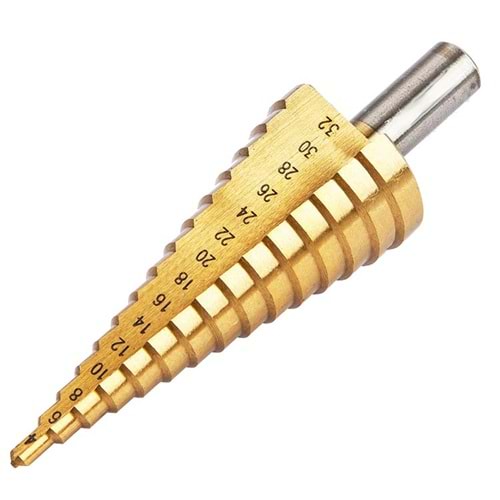 Matkap Ucu Kademeli Matkap Ucu 4-32 Özs