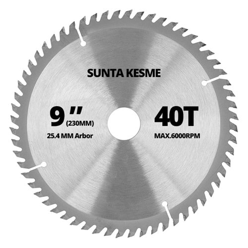 Sunta Kesme Elmaslı 230x40Tx25.4 MM Ahşap ve Ağaç Kesme Testeresi