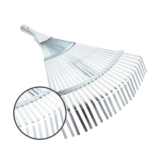 Çim Tırmığı Metal Ayarlı Tırmık
