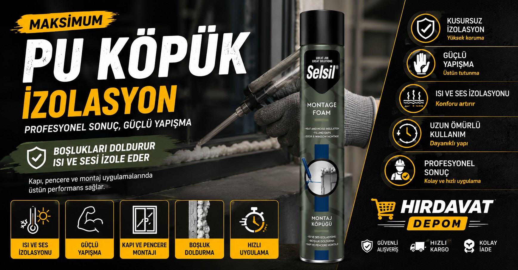 PU Köpük Nedir? Nerelerde Kullanılır?