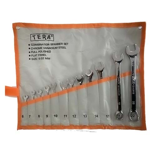 12 Parça Kombine Anahtar takımı Tera