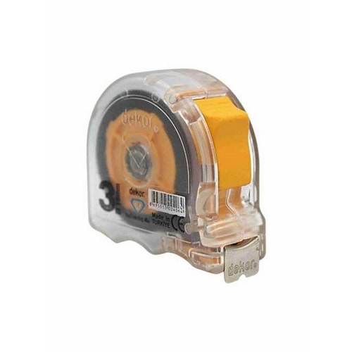 Metre Şerit şeffaf Metre Dekor 3Mx16MM