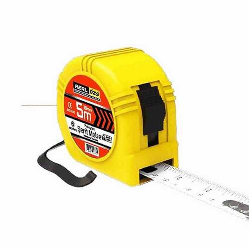 Metre Profesyonel Şerit Metre 5*25 Mm Garantili Şerit Metre