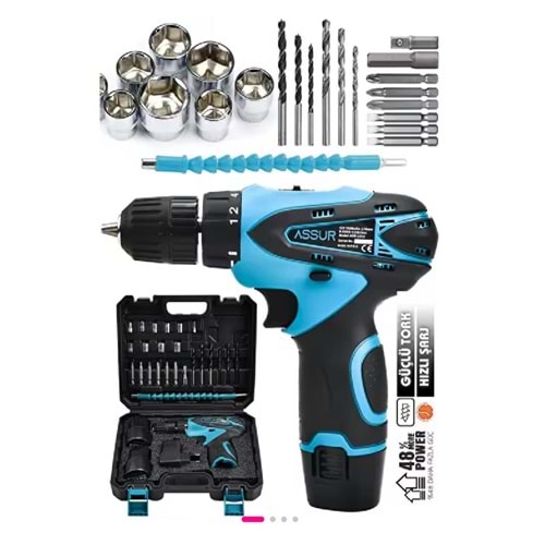 Lema şarjlı matkap 12v setli takım