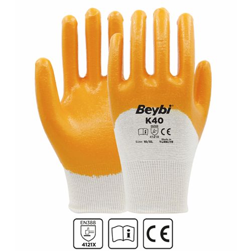 Beybi Eldiven K40 Sarı Eldiven