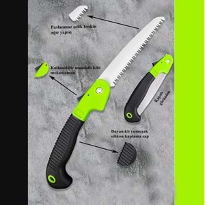 Budama Testeresi Katlanır 180 Mm