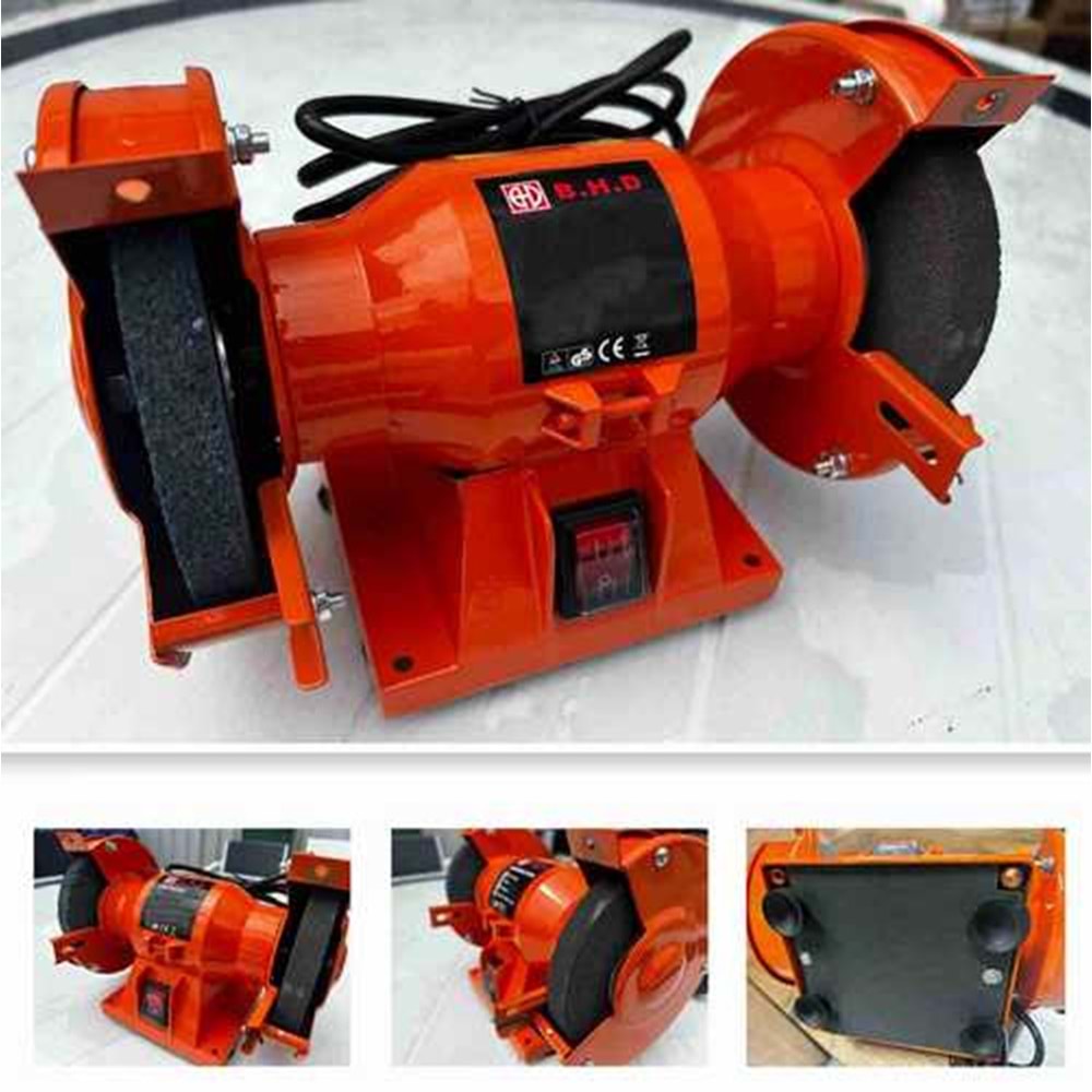 Çark Motoru 175 Mm Bhd Bıçak Balta Makas Bileme Motoru
