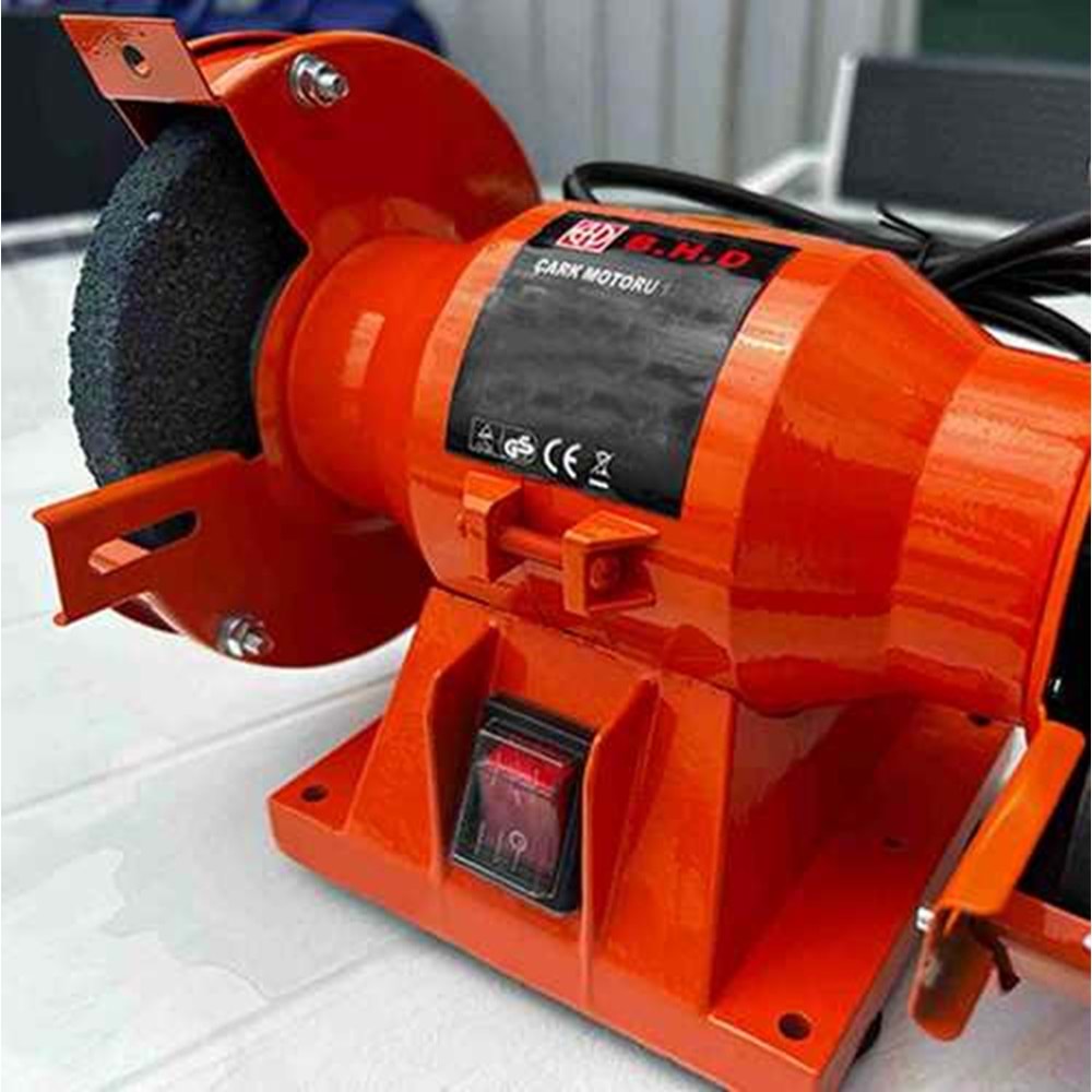 Çark Motoru 175 Mm Bhd Bıçak Balta Makas Bileme Motoru