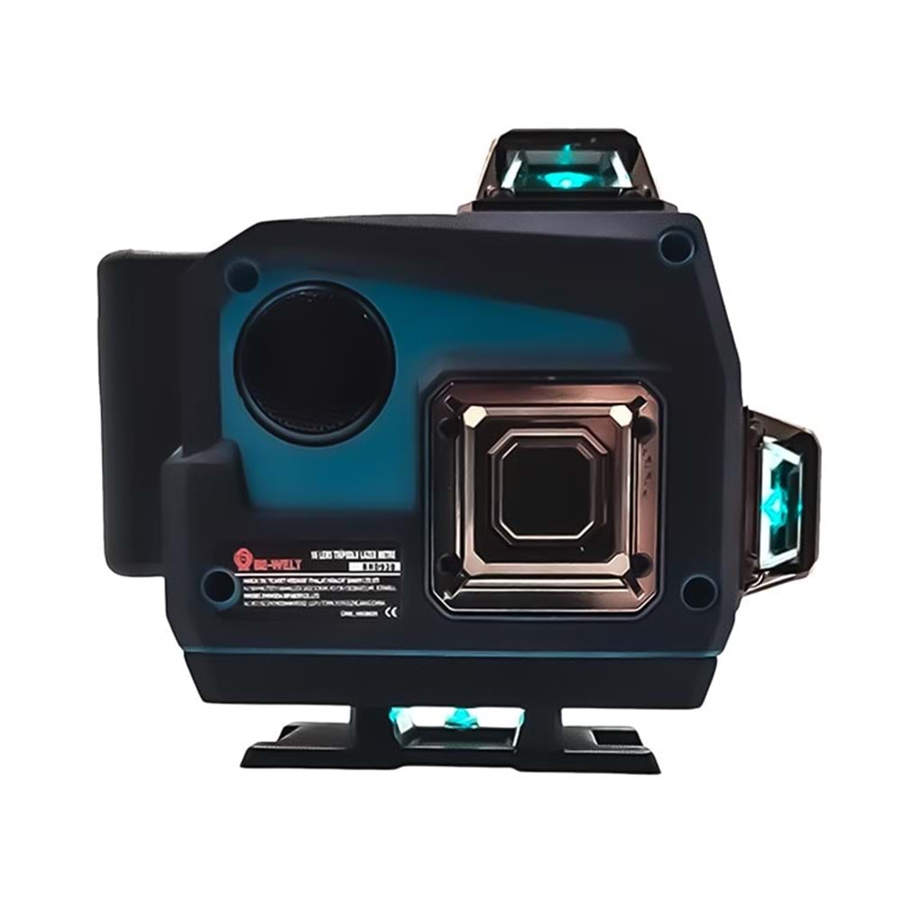 Akülü Lazer Metre 3’lü Set Şarjlı Mesafe Ölçer BHD