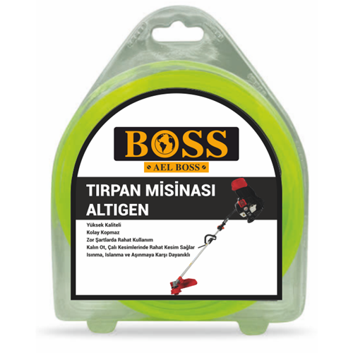 Tırpan Mısınası Altıgen 3.3MM*41 mt