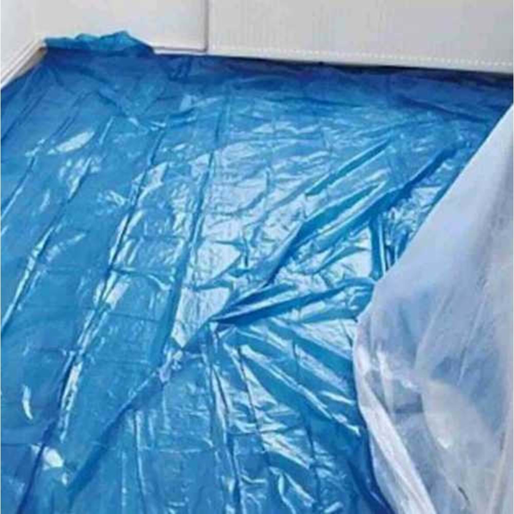 Koruyucu Örtü Branda 20 M2 İzmir Fırça Mavi Kalın Pratik Branda