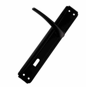 Kapı Kolu Bravo Aynalı Siyah Oda Kapı Kolu 2 Li Kapı Kolu Takım